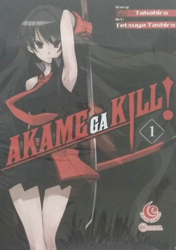 Cover Buku LC: Akame ga Kill! 01