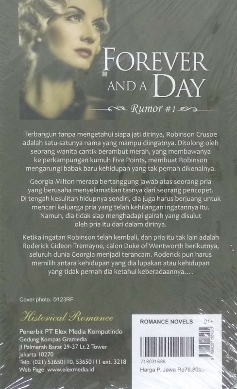 Cover Belakang Buku HR: Forever and A Day