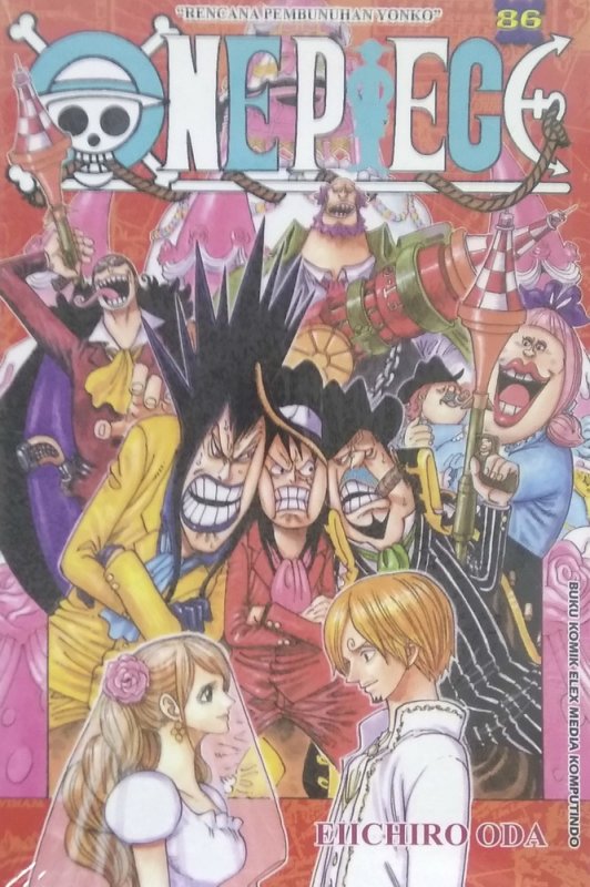Cover Buku One Piece 86