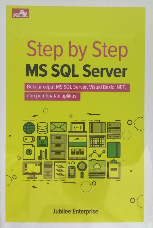 Cover Buku Step by Step MS SQL Server