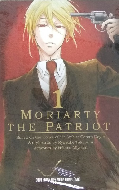 Cover Buku Moriarty the Patriot 1