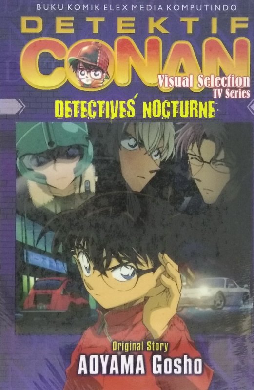 Cover Buku Detektif conan: Detectives Nocturne