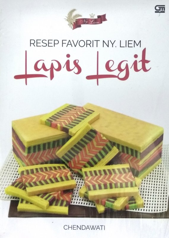 Cover Resep Favorit Ny. Liem: Lapis Legit