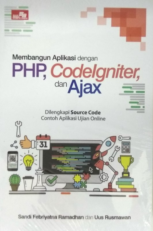 Cover Buku Membangun Aplikasi dengan PHP, Codeigniter, dan Ajax