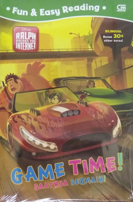 Cover Buku Ralph Breaks The Internet: Saatnya Bermain (Game Time)