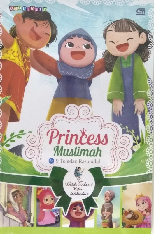 Cover Buku Princess Muslimah dan 9 Teladan Rasulullah