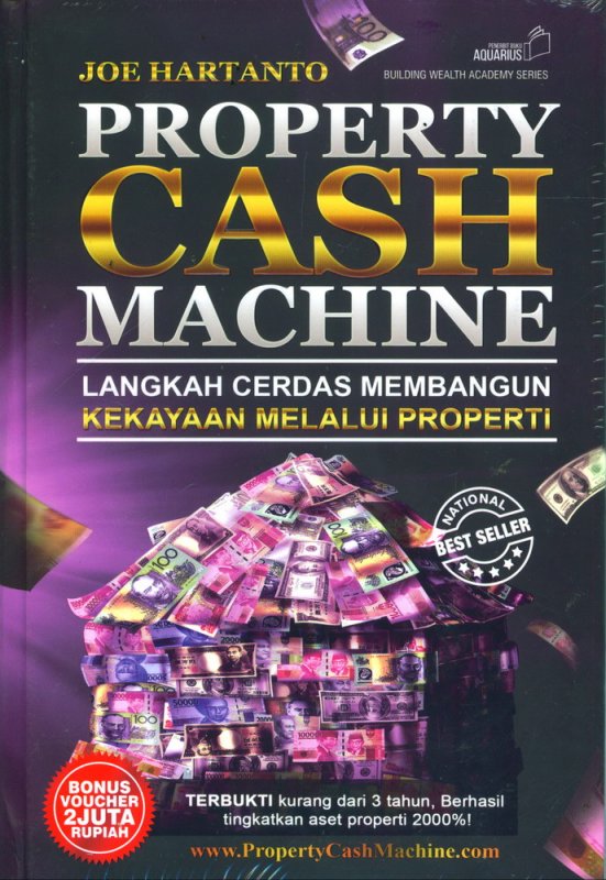 Cover Buku Property Cash Machine (Hard Cover)
