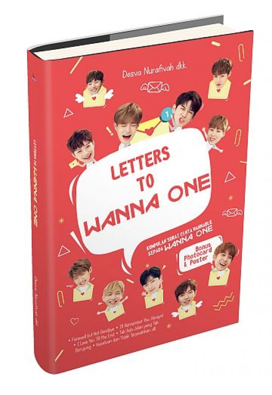 Cover Buku Letters To Wanna One