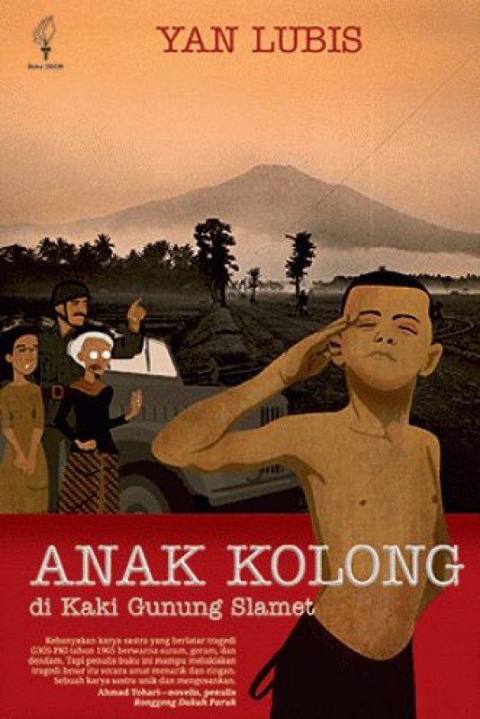 Cover Buku Anak Kolong di Kaki Gunung Slamet