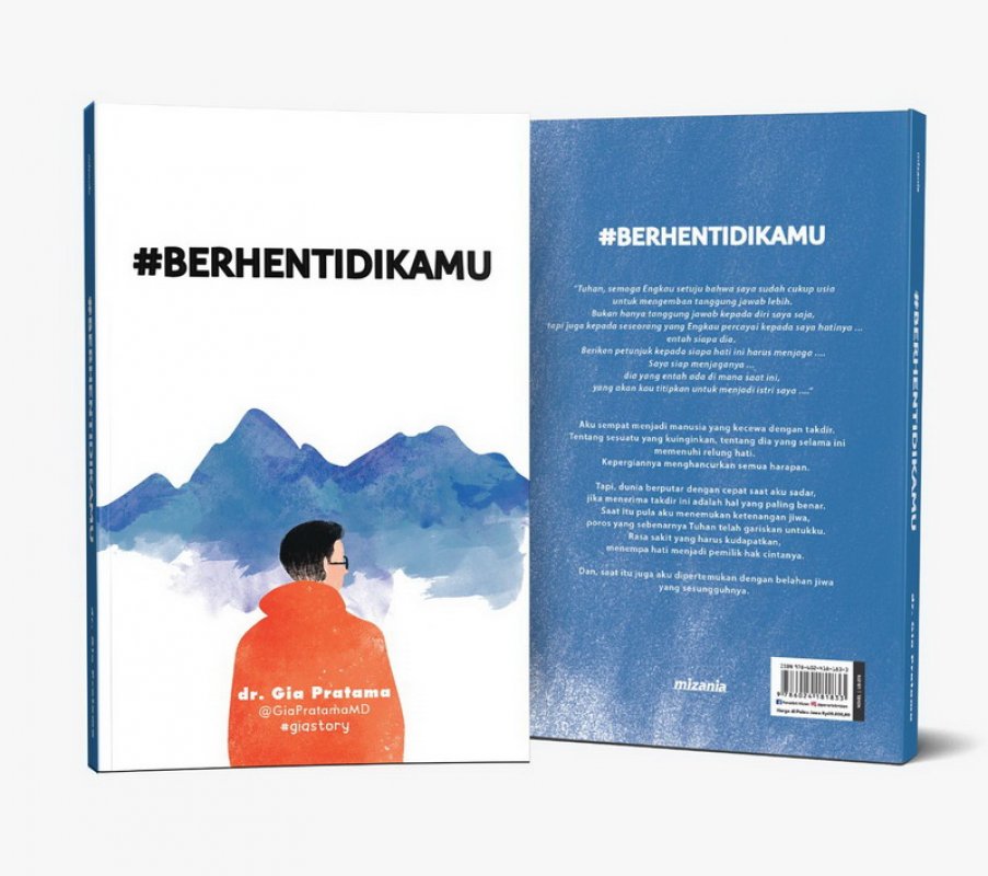 Cover Buku Berhenti Di Kamu - Novel dr Gia Pratama