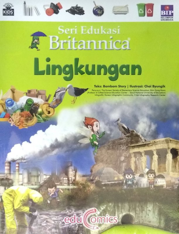 Cover Buku Seri Edukasi Britannica: Lingkungan