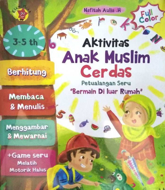 Cover Buku Aktivitas Anak Muslim Cerdas
