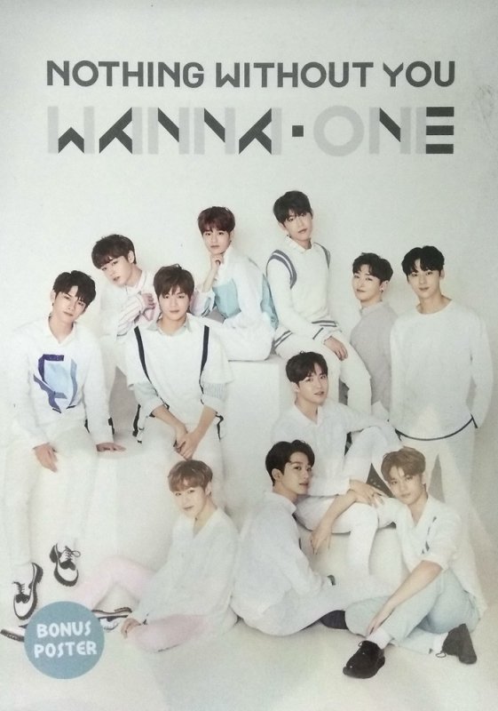 Cover Buku Nothing Without You Wanna-One