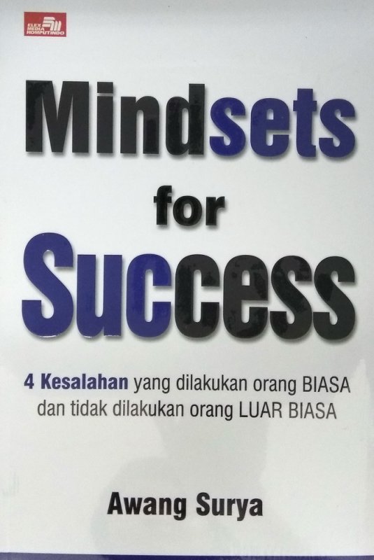 Cover Buku Mindsets for Success