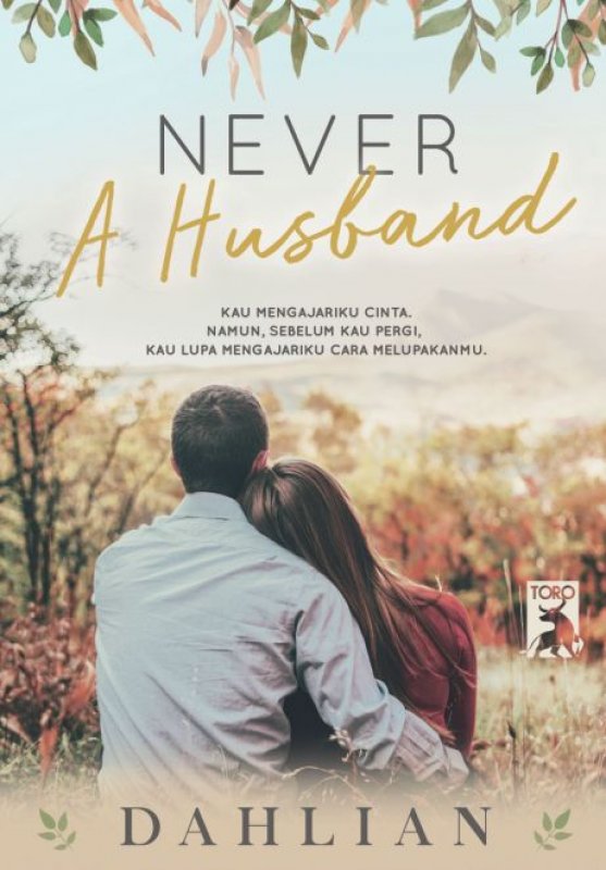 Cover Buku Never a Husband [Edisi TTD + Hadiah cute girl post it]