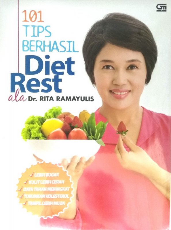 Cover Buku 101 Tips Berhasil Diet Rest Ala Rita Ramayulis