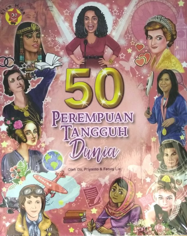 Cover Buku 50 Perempuan Tangguh Dunia