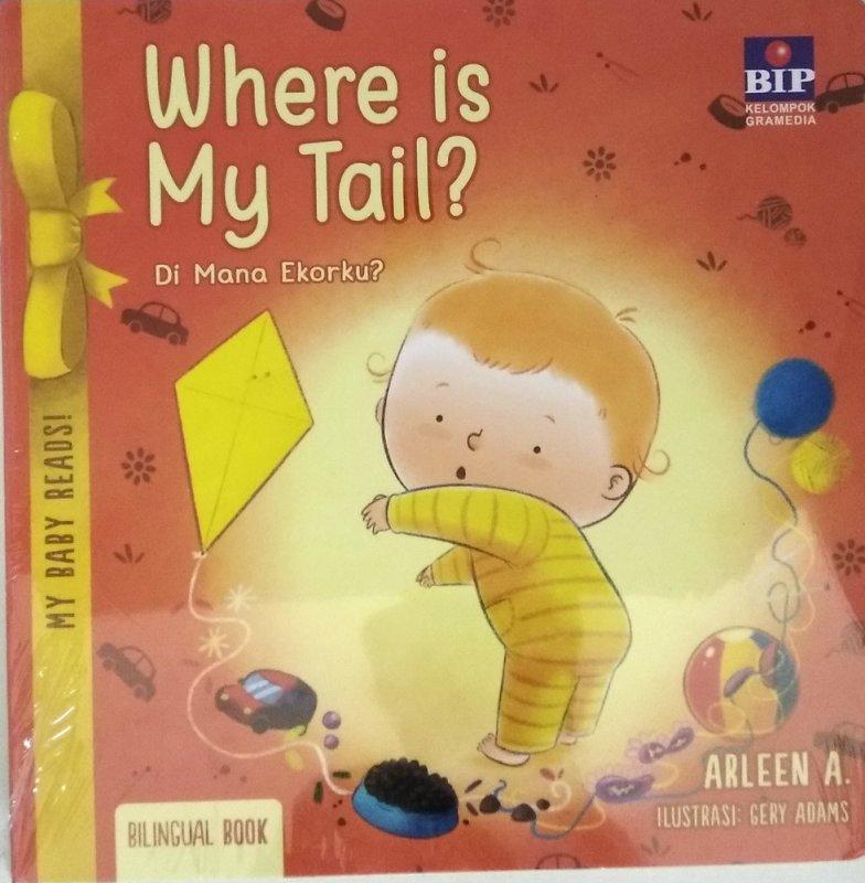 Cover Buku My Baby Reads!-Where is My Tail?