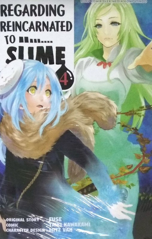 Cover Buku Regarding Reincarnated to Slime 4