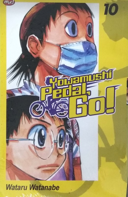 Cover Buku Yowamushi Pedal, Go! 10