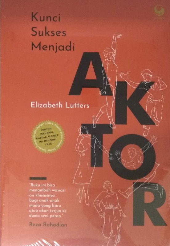 Cover Buku Kunci Sukses Menjadi Aktor