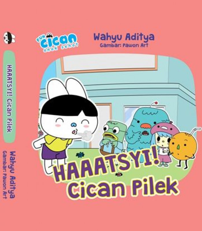 Cover Buku Haaatsyi! Cican Pilek (cover baru)