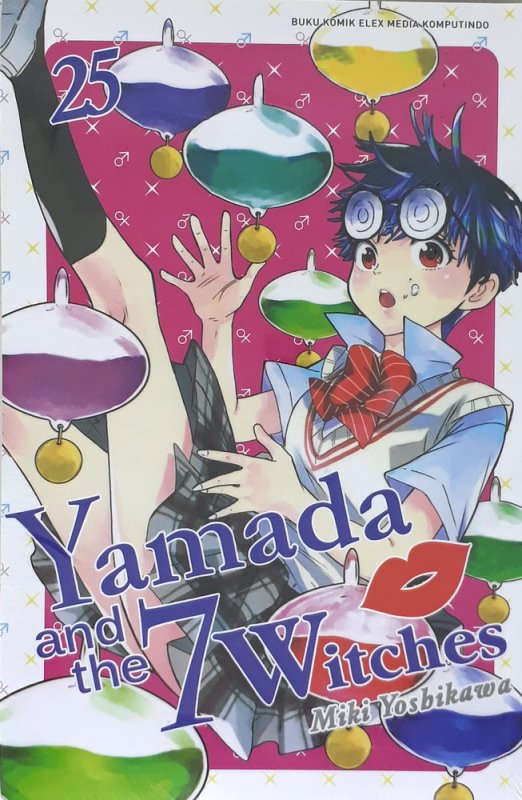 Cover Buku Yamada and the 7 Witches Vol. 25