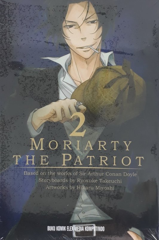 Cover Buku Moriarty the Patriot 2