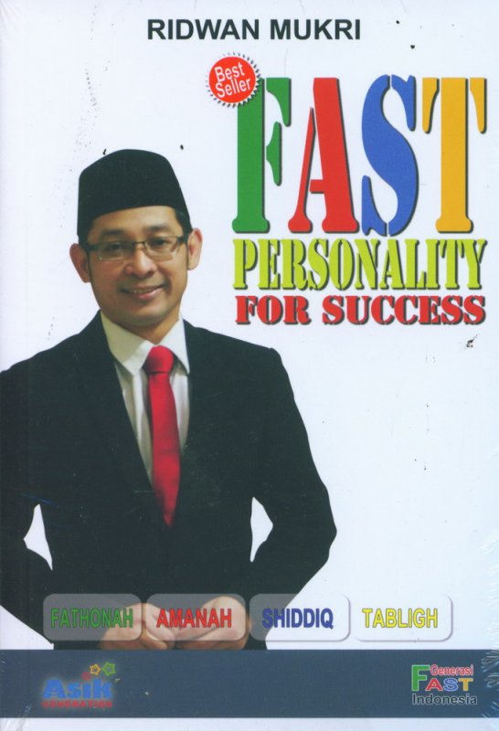 Cover Buku Fast Personality For Success