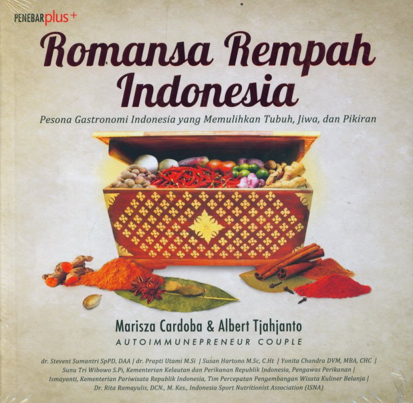 Cover Buku Romansa Rempah Indonesia