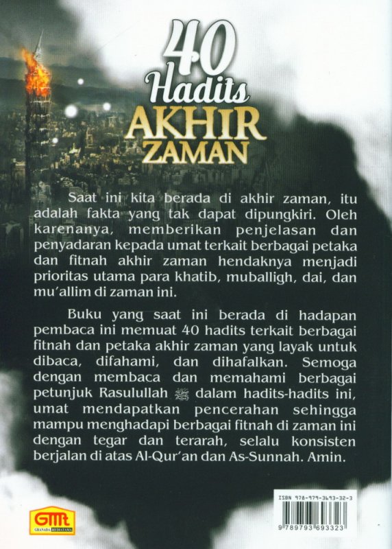 Cover Buku 40 Hadits Akhir Zaman