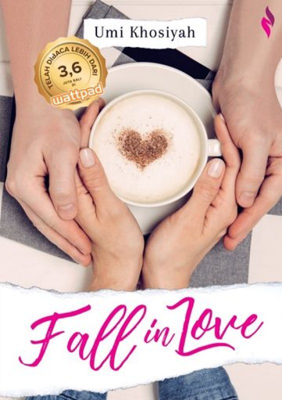 Cover Buku Fall In Love [promo diskon akhir tahun]