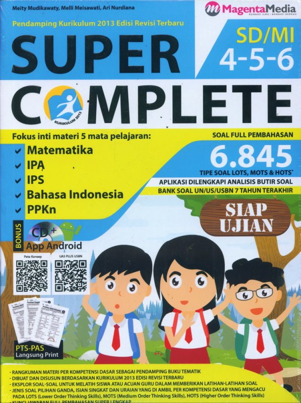 Cover Buku SUPER COMPLETE SD/MI 4-5-6