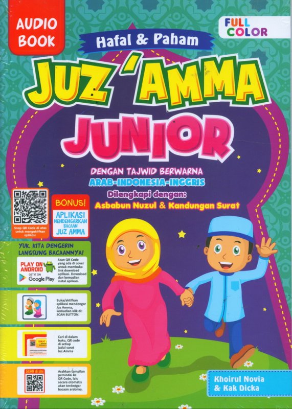 Cover Buku Hafal & Paham Juz Amma Junior