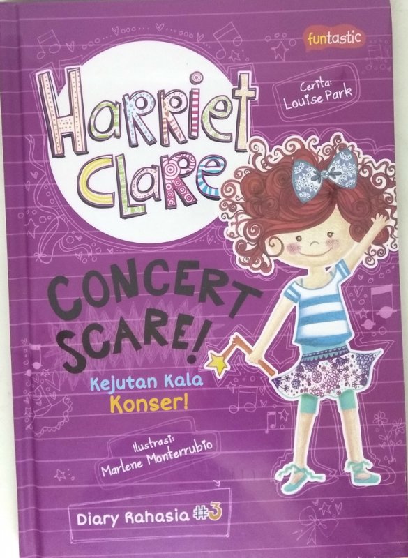 Cover Buku Harriet Clare : Kejutan Kala Konser (Hard Cover)