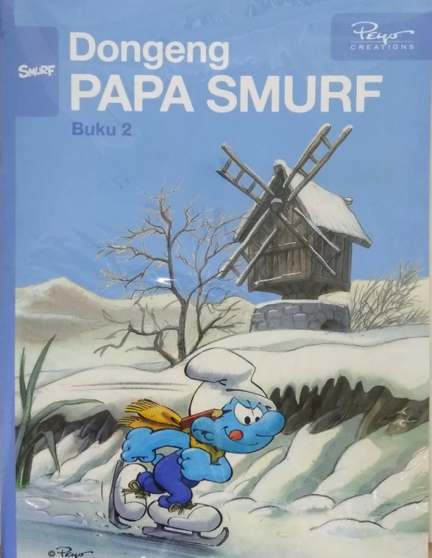 Cover Buku Smurf - Dongeng Papa Smurf Buku 2