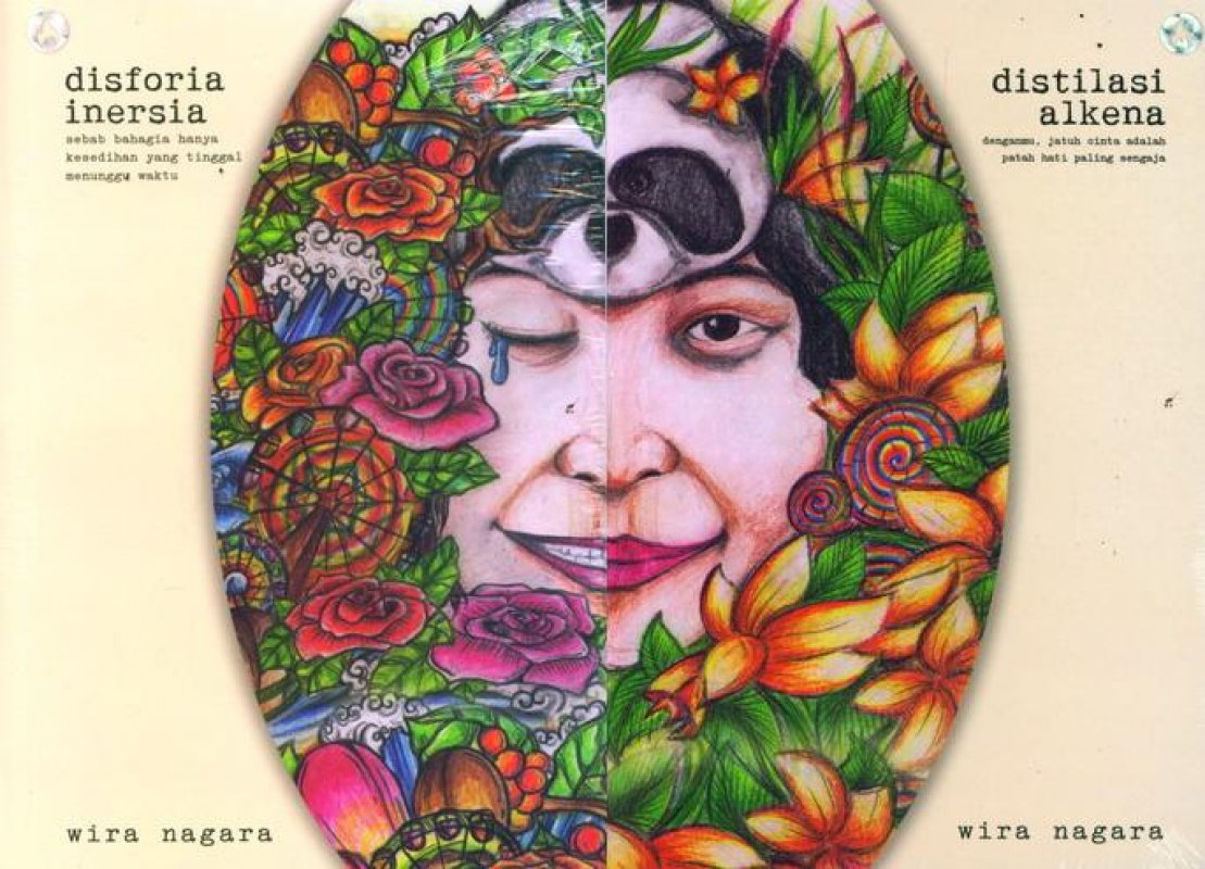 Cover Buku Paket Seri Buku Disforia Inersia+Distilasi Alkena Edisi TTD Wira Nagara 