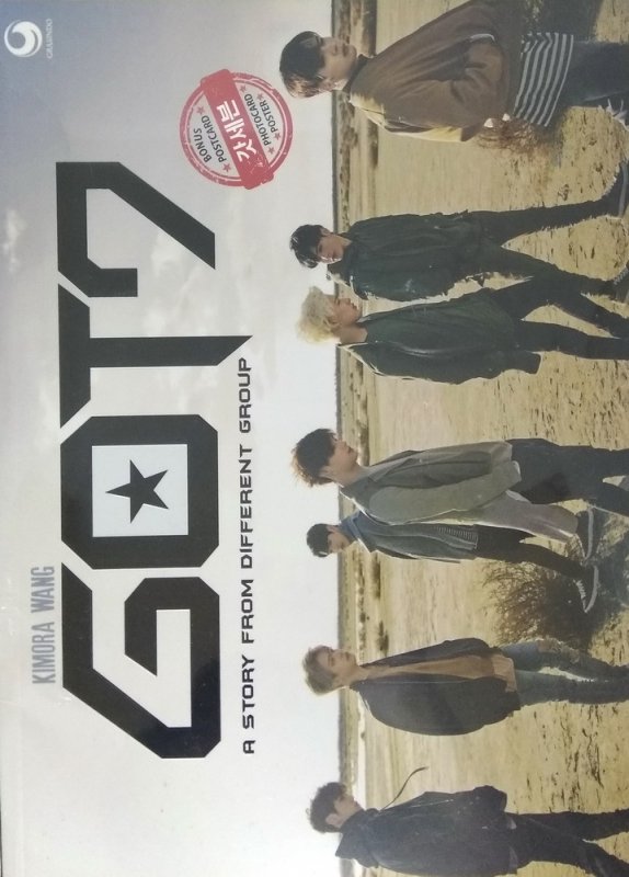Cover Buku GOT7 A Story From Different Group