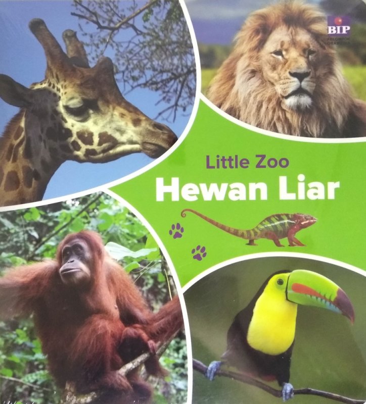 Cover Buku Little Zoo: Hewan Liar (Hard Cover)