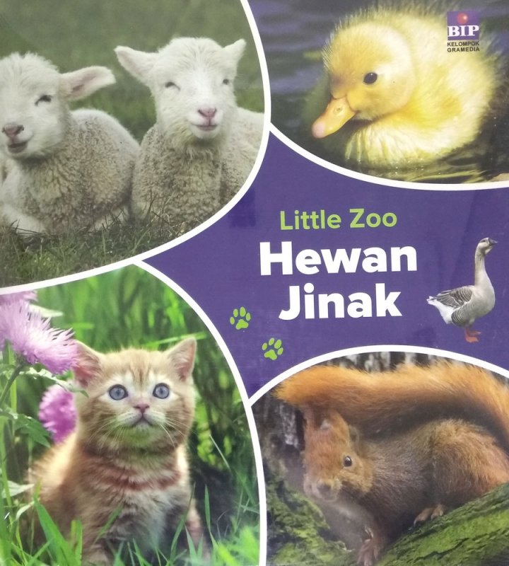 Cover Buku Little Zoo: Hewan Jinak (Hard Cover)