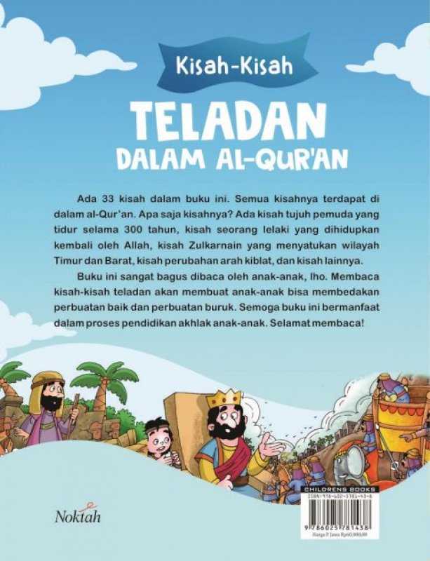 Cover Belakang Buku Kisah-Kisah Teladan Dalam Al-Quran
