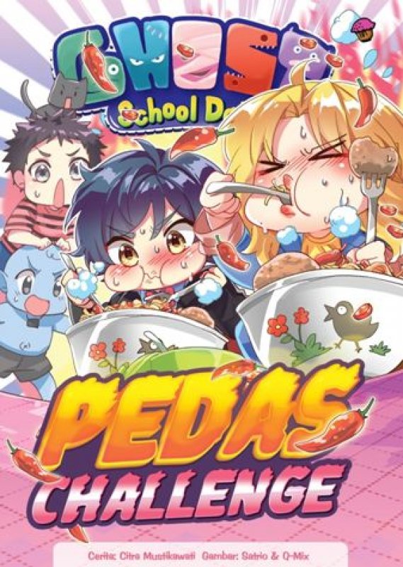 Cover Buku Ghost School Days: Pedas Challenge