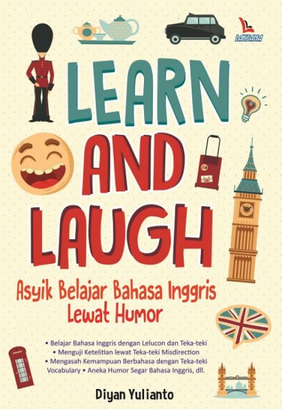 Cover Buku LEARN AND LAUGH