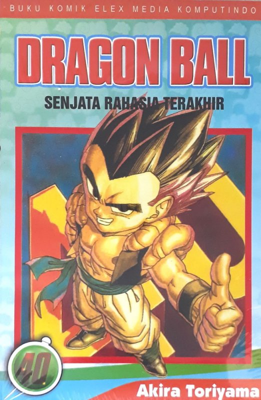 Cover Belakang Buku Dragon Ball Vol. 40