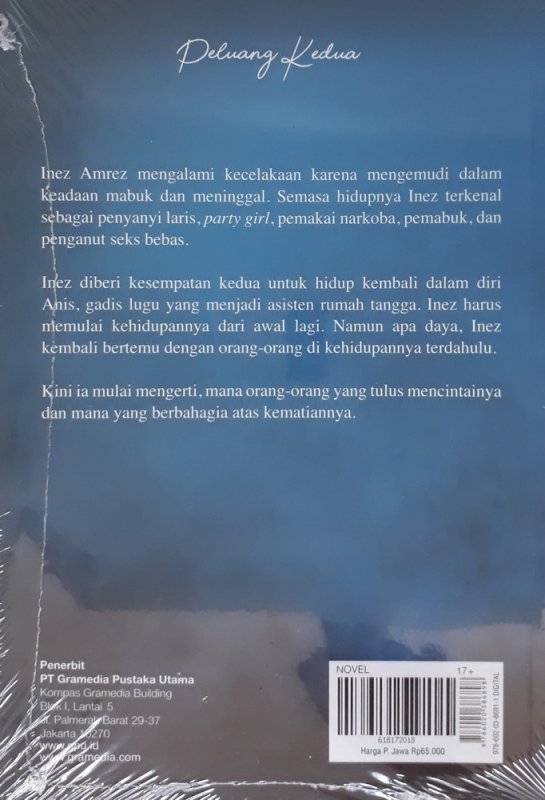 Cover Belakang Buku Peluang Kedua (cover baru 2018)