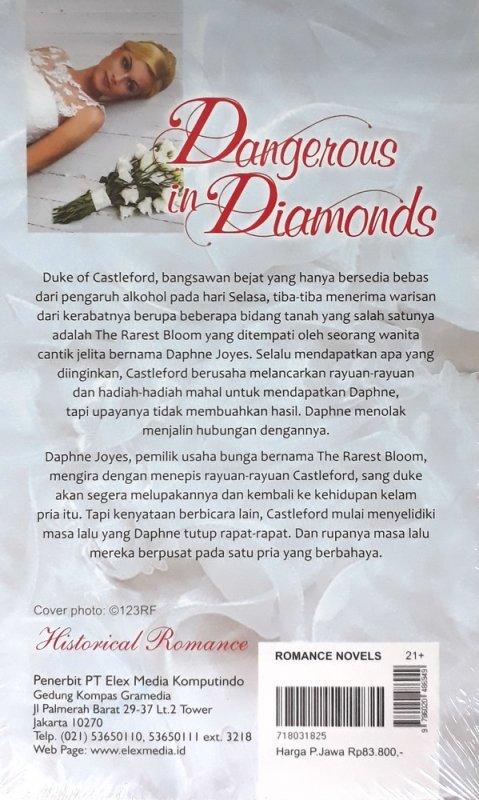 Cover Belakang Buku HR: Dangerous in Diamonds