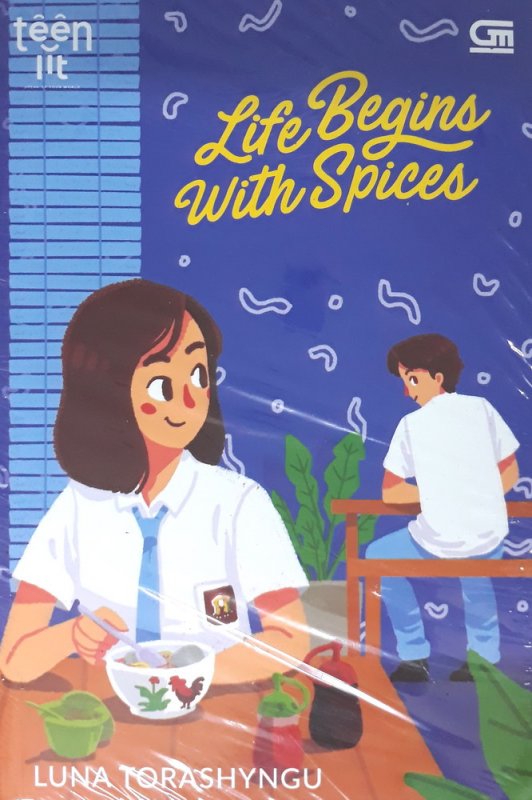 Cover Buku Teenlit: Life Begins With Spices
