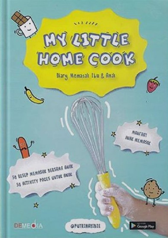 Cover Buku My Little Home Cook + Bonus Blind Book (Promo Best Book)