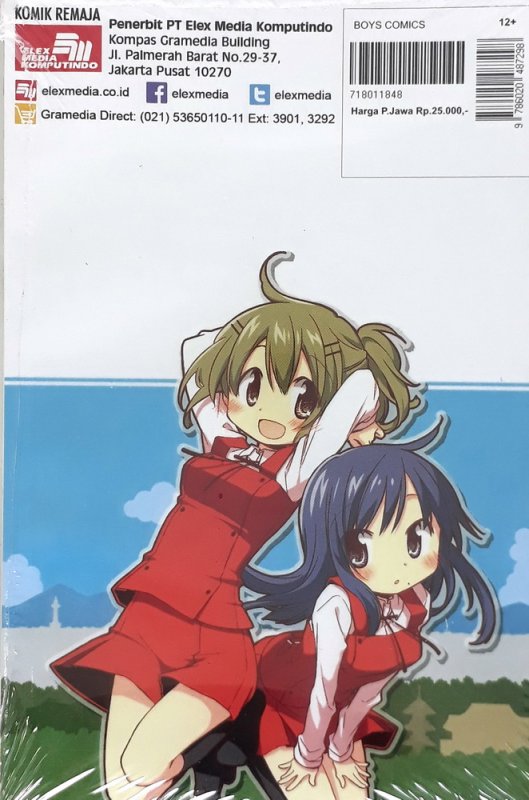 Cover Belakang Buku Hidamari Sketch 9