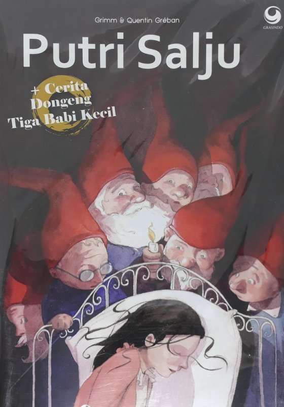 Cover Buku Putri Salju & Cerita Dongeng Tiga Babi Kecil